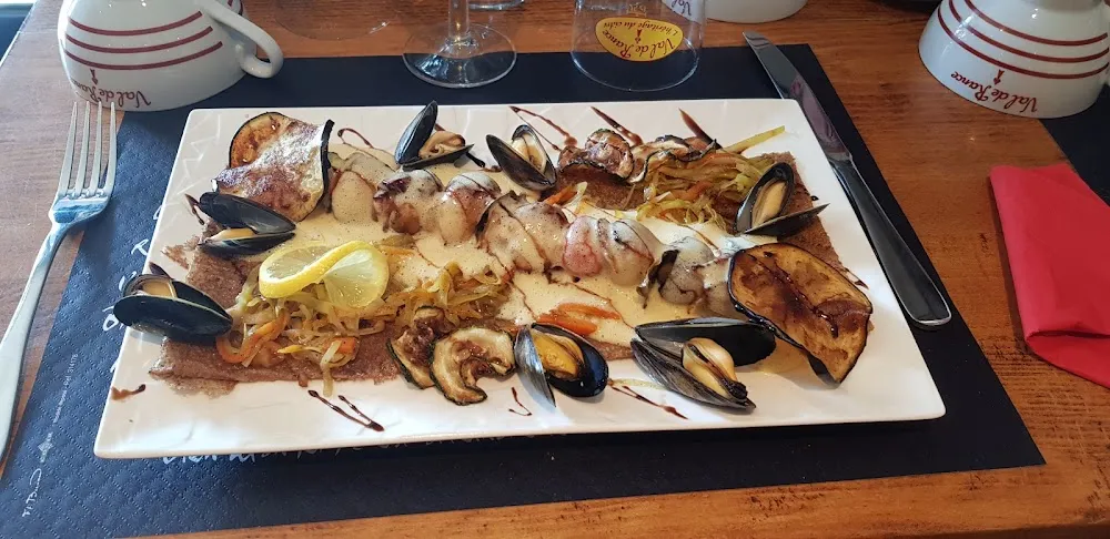 Brochette de St Jacques