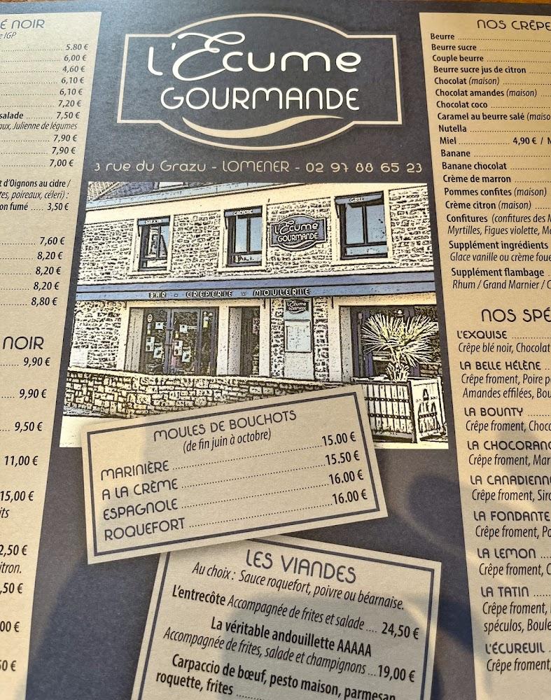Crêperie L'écume Gourmande - Menu Image 2